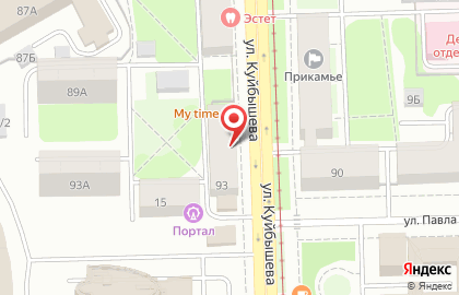 Секс-шоп Точка G в Свердловском районе на карте