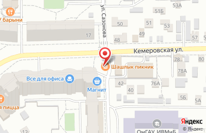 Шашлык Пикник на Кемеровской улице на карте