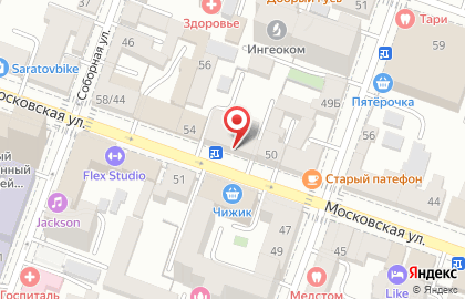 Производственно-монтажная компания Vip stroy Saratov на Московской улице на карте