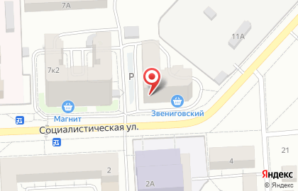 Мясной магазин в Чебоксарах на карте