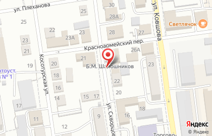 Юридическое агентство Советник в Челябинске на карте