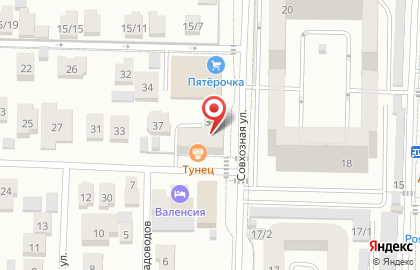 Сеть супермаркетов Магнит в Прикубанском районе на карте
