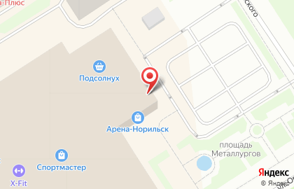 Агентство недвижимости Пересвет Недвижимость на площади Металлургов на карте