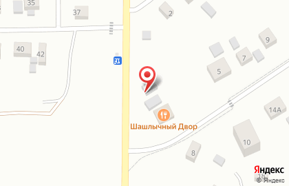 Продовольственный магазин на Сиреневой улице на карте