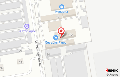 Компания Северный Лес на карте