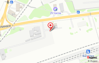 Автостоянка на Рязанской, 6г на карте