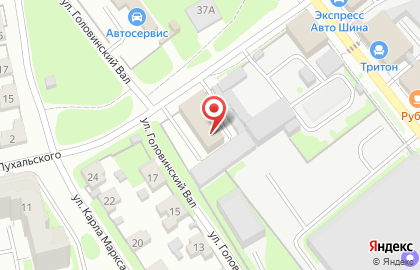 Мастерская памятников Гранит-Центр в Твери на карте