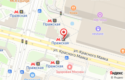 Магазин Косметичка на Кировоградской улице на карте
