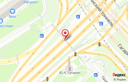 Текстиль Рум (Москва) на площади Гагарина на карте