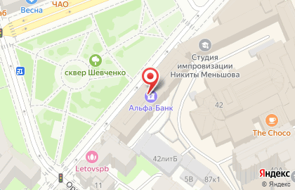 БВК Окна в Петроградском районе на карте