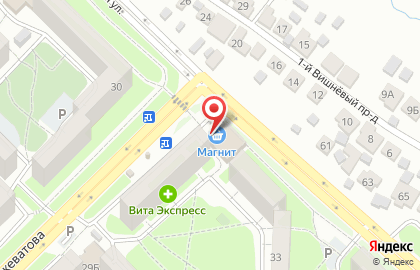 Экспресс-кафе на ул. Кижеватова, 33Б на карте