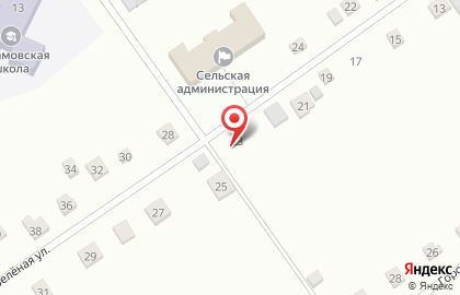 Киоск по продаже хлебобулочных изделий на Зелёной улице на карте