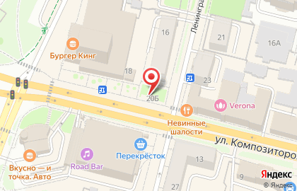 Павильон по продаже печатной продукции Чувашпечать в Московском районе на карте