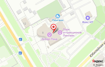 Каток Пингвин во Владимире на карте