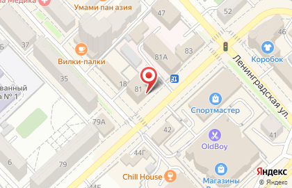 Кабинет психолога на улице Ким Ю Чена на карте
