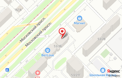 Микрофинансовая компания МигКредит на Московском проспекте на карте