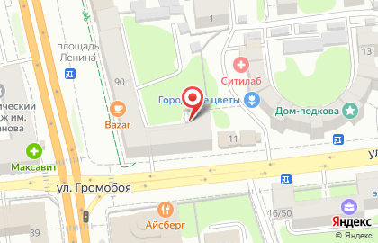 Центр дополнительного образования Элита на проспекте Ленина на карте