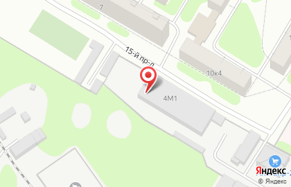 Торговая компания СлавТекстиль в 15-м проезде на карте