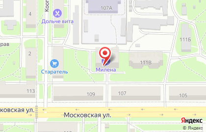 Мастерская по ремонту обуви на Московской улице на карте