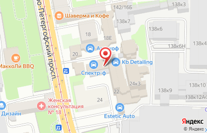 Автосервис Check In SPb на карте