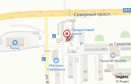 Хлебобулочный магазин во Владивостоке на карте
