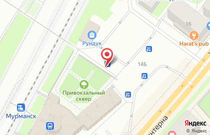 Рыбацкая хижина на улице Коминтерна на карте