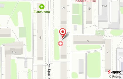 Страховая медицинская компания Ресо-Мед на улице Красного Урала на карте