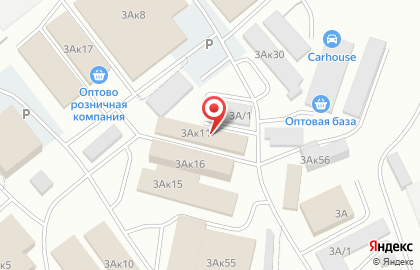 Ярмарка в Кировском районе на карте