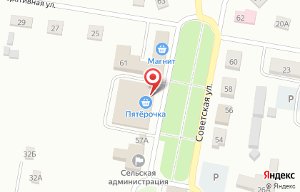 Ателье Престиж на Советской улице на карте