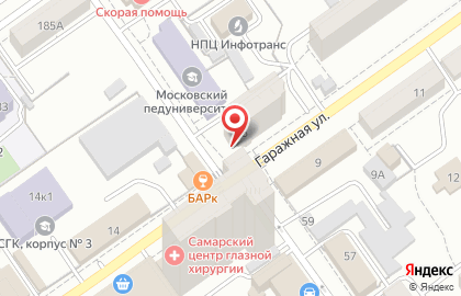 Egoiste на Гаражной улице на карте