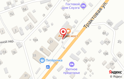 Банкомат СберБанк на Трактовой улице на карте