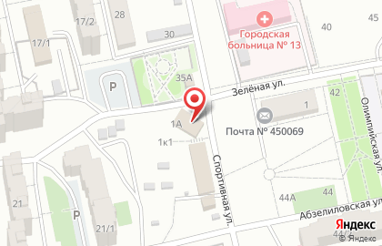 Водомат Красная горка в Калининском районе на карте