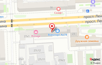 Магазин товаров для экстремальных видов спорта Streetlab на проспекте Ленина на карте