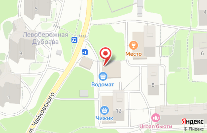Универсам Пятёрочка на улице Нахимова на карте