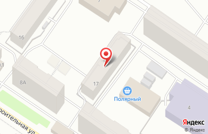 Гастроном на Строительной улице на карте