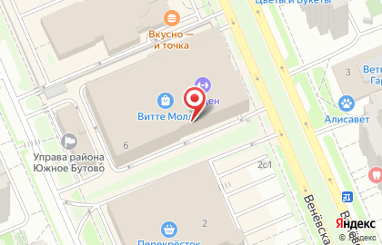 Салон связи МТС на Венёвской улице, 6 на карте