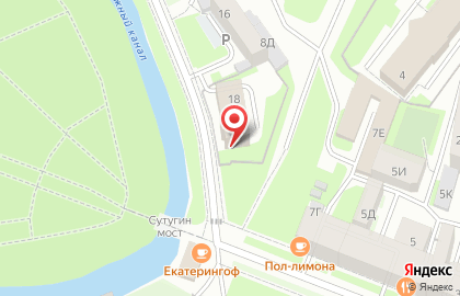 ЗАО Институт электрокаплеструйных технологий на набережной Бумажного канала на карте