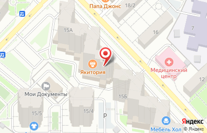 Платёжный терминал МКБ на улице Чугунова на карте