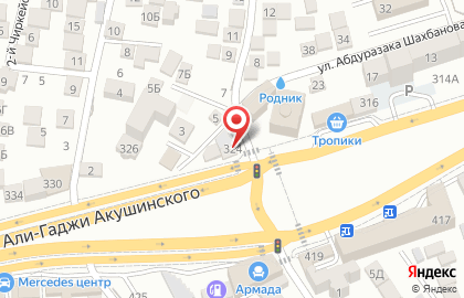 Гастроном в Махачкале на карте