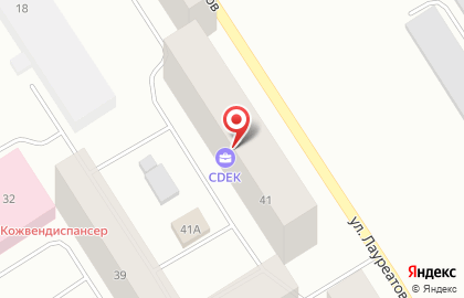 Компания по производству чулочно-носочных изделий Фабрика Носков на улице Лауреатов на карте