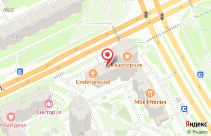 Игровой клуб Arena на Рижском проспекте на карте