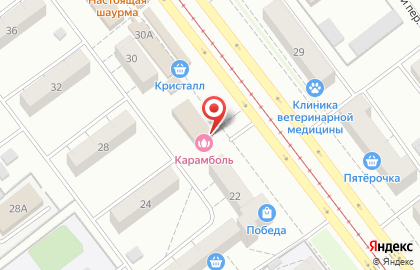 Торговый дом Фабрика Качества на улице 22 Партсъезда на карте