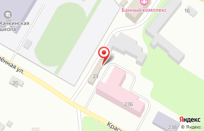 Магазин товаров для рыбалки на Краснознамённой улице на карте