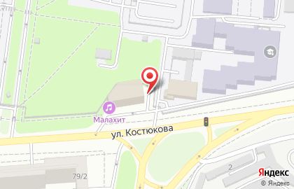 Фитнес-клуб Old School Gym на улице Костюкова на карте