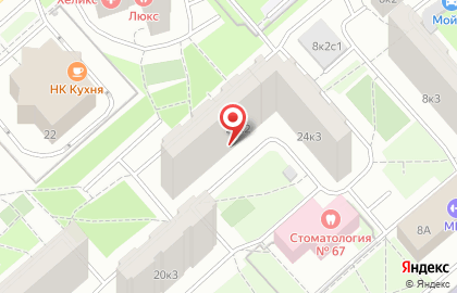Art of Russia на Новокосинской улице на карте