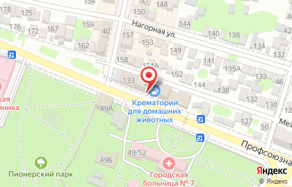 Магазин Ассорти-экспресс в Железнодорожном районе на карте