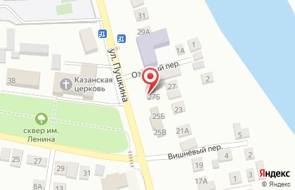 Магазин Жигулевское на улице Пушкина на карте