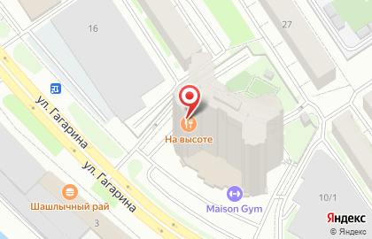 Гостиница Gala Hotel на карте