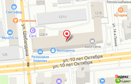 ООО Велоцентр на улице 10 лет Октября на карте