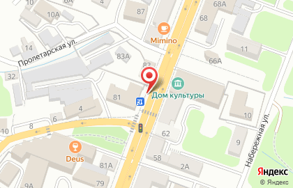 Газетный киоск в Советском районе на карте